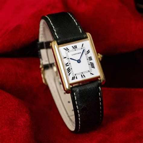 vintage cartier tank louis watch